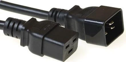 „MicroConnect“ maitinimo laidas C19–C20 16A 1 m (PE141510)