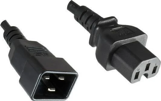 MicroConnect maitinimo laidas C20 - C15 1,8m
