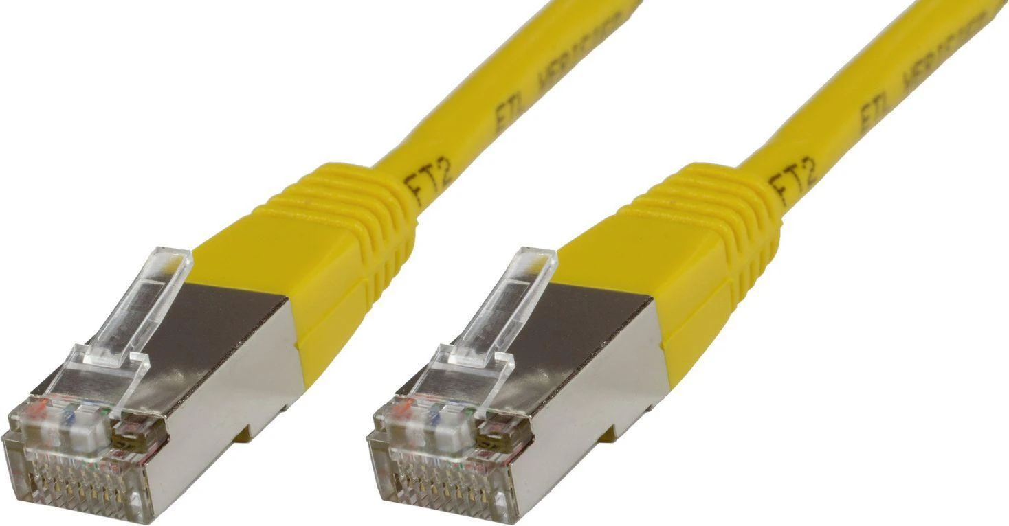 MicroConnect RJ-45/RJ-45 kat.6 S/FTP Geltonas 10m (SSTP610Y)