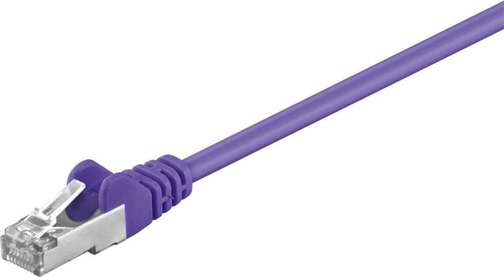 MicroConnect RJ-45/RJ-45 kat. 6 S/FTP violetinis 7 m (SSTP607P)