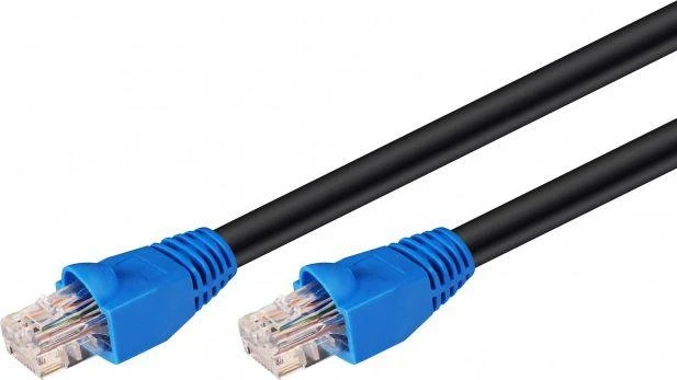 MicroConnect RJ-45/RJ-45 kat.6 U/UTP Juodas 15m (B-UTP615SOUT)