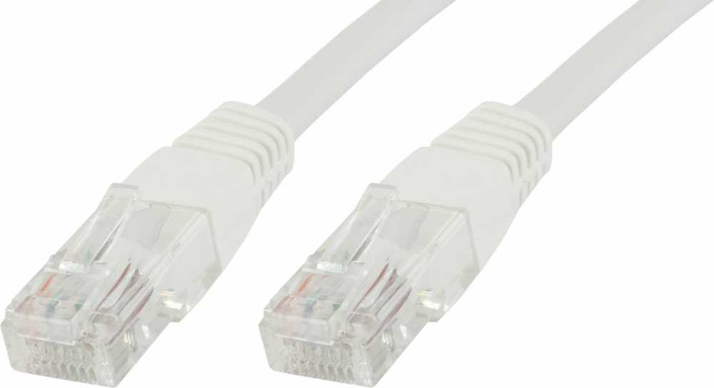 MicroConnect RJ-45/RJ-45 cat.5e U/UTP balti 5 vnt. po 15 m (V-UTP515WVP)