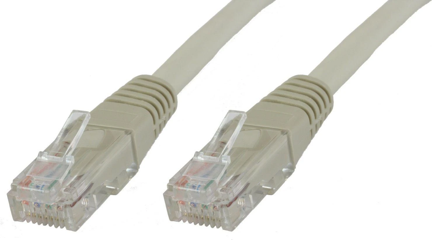 MicroConnect RJ-45/RJ-45 kat.5e U/UTP Pilka 10vnt. 2 m (V-UTP502SVP)