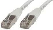 MicroConnect RJ-45 / RJ-45 Cat.6 10m Baltas (SSTP610W)