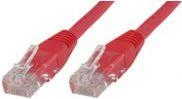 MicroConnect RJ-45 / RJ-45 kat.6 3m Raudona (UTP603R)