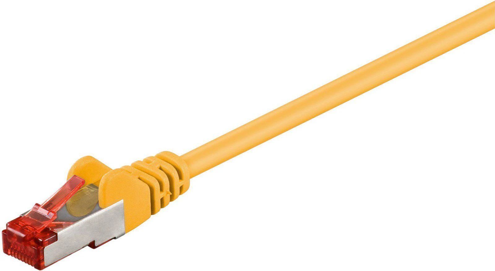 MicroConnect RJ-45/RJ-45 kat.6 F/UTP Geltonas 0.25m (B-FTP60025Y)