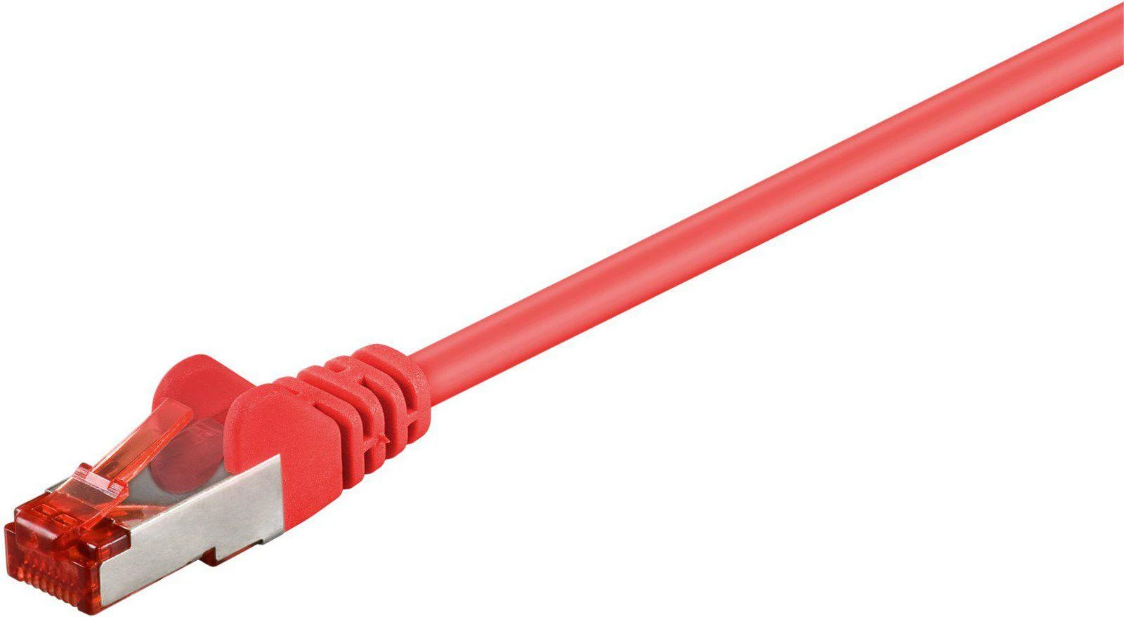 MicroConnect RJ-45 / RJ-45 kat.6 F / UTP Raudona 0,25 m (B-FTP60025R)