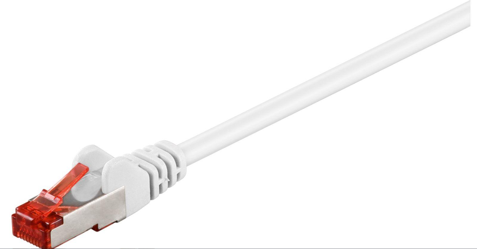 MicroConnect RJ-45 RJ-45 Cat.6 S / FTP Baltas 1,5m (SSTP6015W)