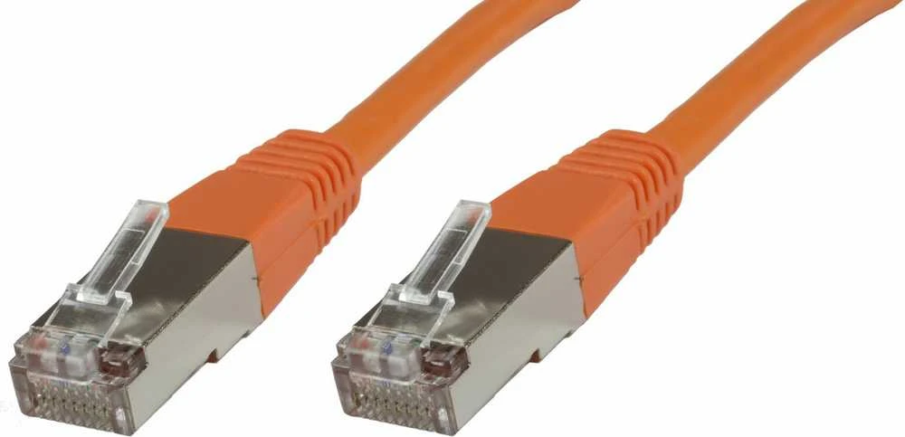 MicroConnect RJ-45 / RJ-45 Cat.6 S / FTP Oranžinis 1m (SSTP601O)