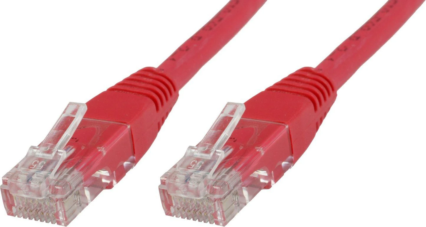 MicroConnect RJ-45/RJ-45 kat.6 U/UTP Raudona 25m (UTP625R)