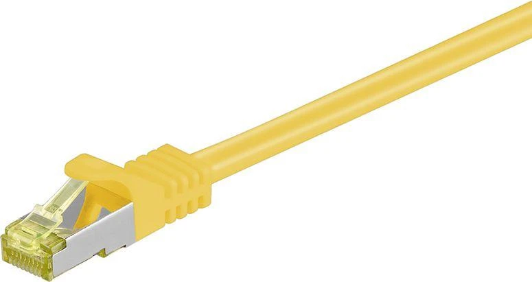 MicroConnect Patchcord RJ45 Cat7 S/FTP 0,5 m Geltonas (SFTP7005Y)