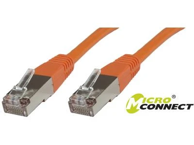 MicroConnect S/FTP CAT6 0.25m Oranžinis LSZH - SSTP60025O