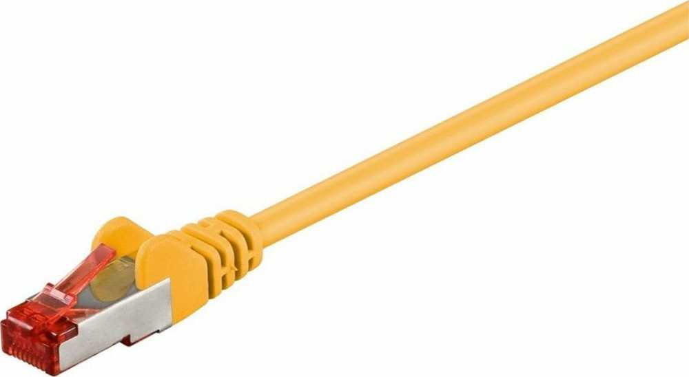 MicroConnect S/FTP CAT6 50m Geltona LSZH