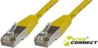 MicroConnect STP CAT6 0.5M geltona LSZH (STP6005Y)