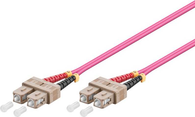„MicroConnect“ šviesolaidinis laidas SC/UPC – SC/UPC, 50/125, OM4, 7 m (FIB222007-4)