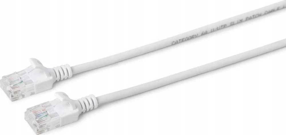 „MicroConnect U/UTP CAT6A Slim 10M Baltas“