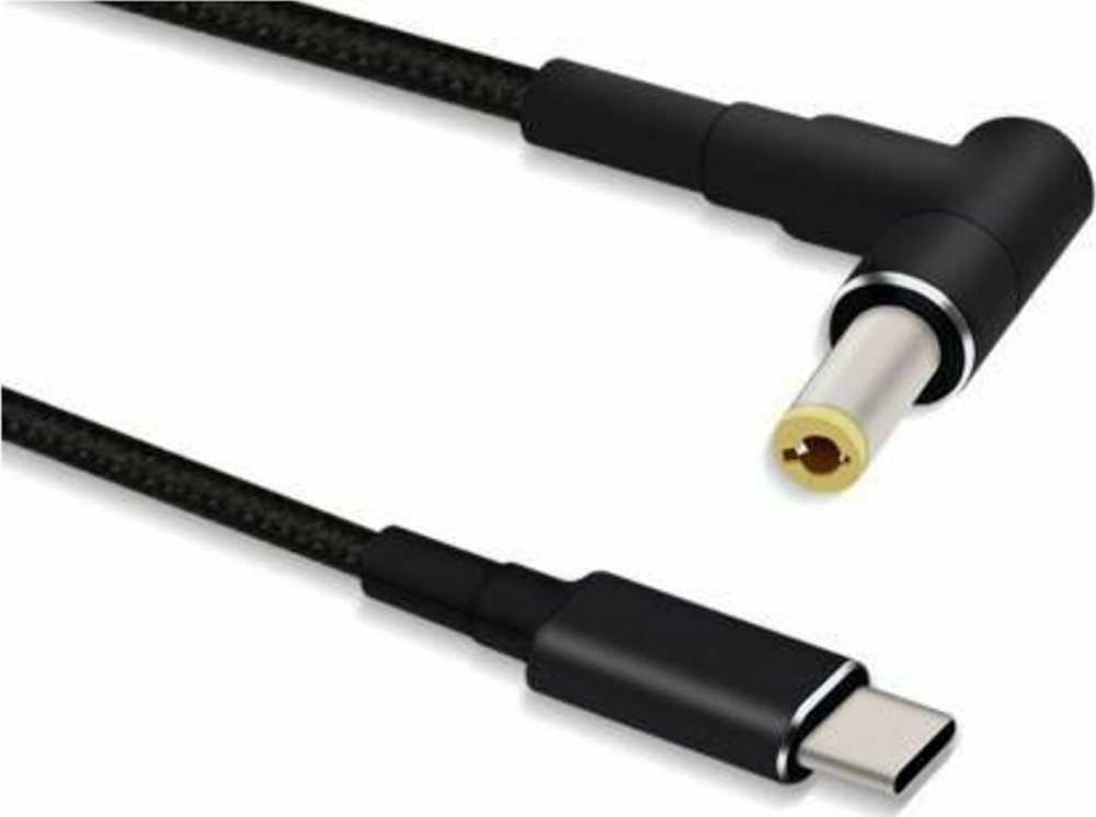 MicroConnect USB-C į DC 5,5*2,5mm 9V /