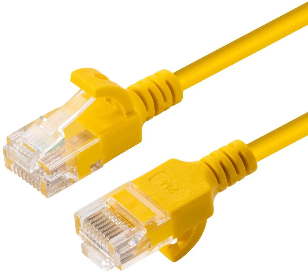 MicroConnect Microconnect V-UTP6A0015Y-SLIM kabelis sieciowy Geltonas 0,15 m Cat6a U/UTP (UTP)