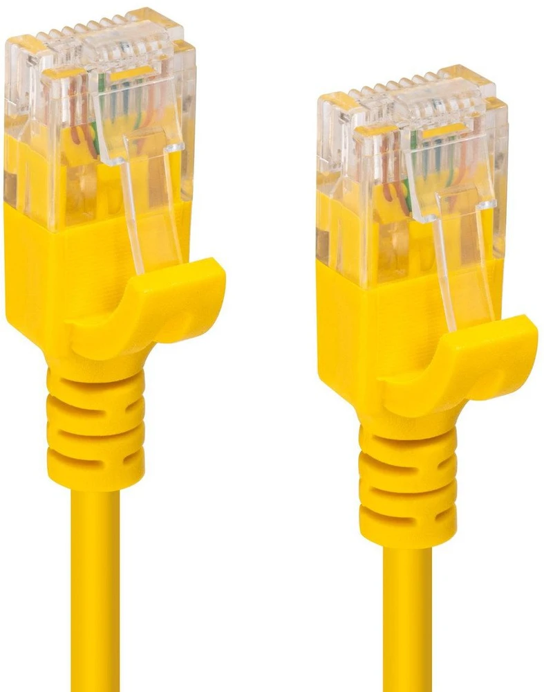 MicroConnect Microconnect V-UTP6A0015Y-SLIM kabelis sieciowy Geltonas 0,15 m Cat6a U/UTP (UTP)