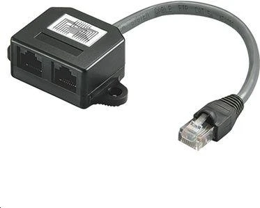 „MicroConnect“ Y ADAPTERIS RJ45-2xRJ45 M/F 8P (MPK418)