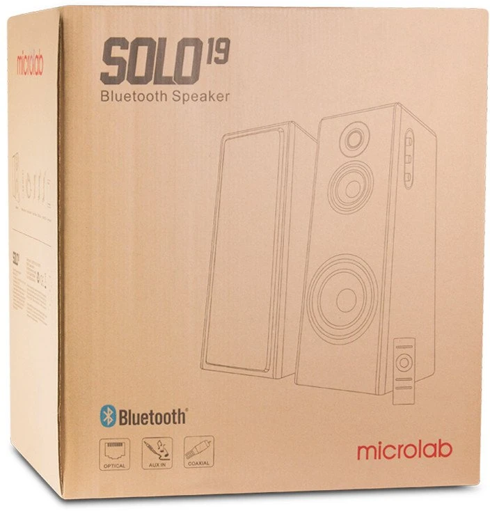 Kompiuterio kolonėlės Bluetooth kolonėlės Microlab SOLO19 2.0 SYSTEM