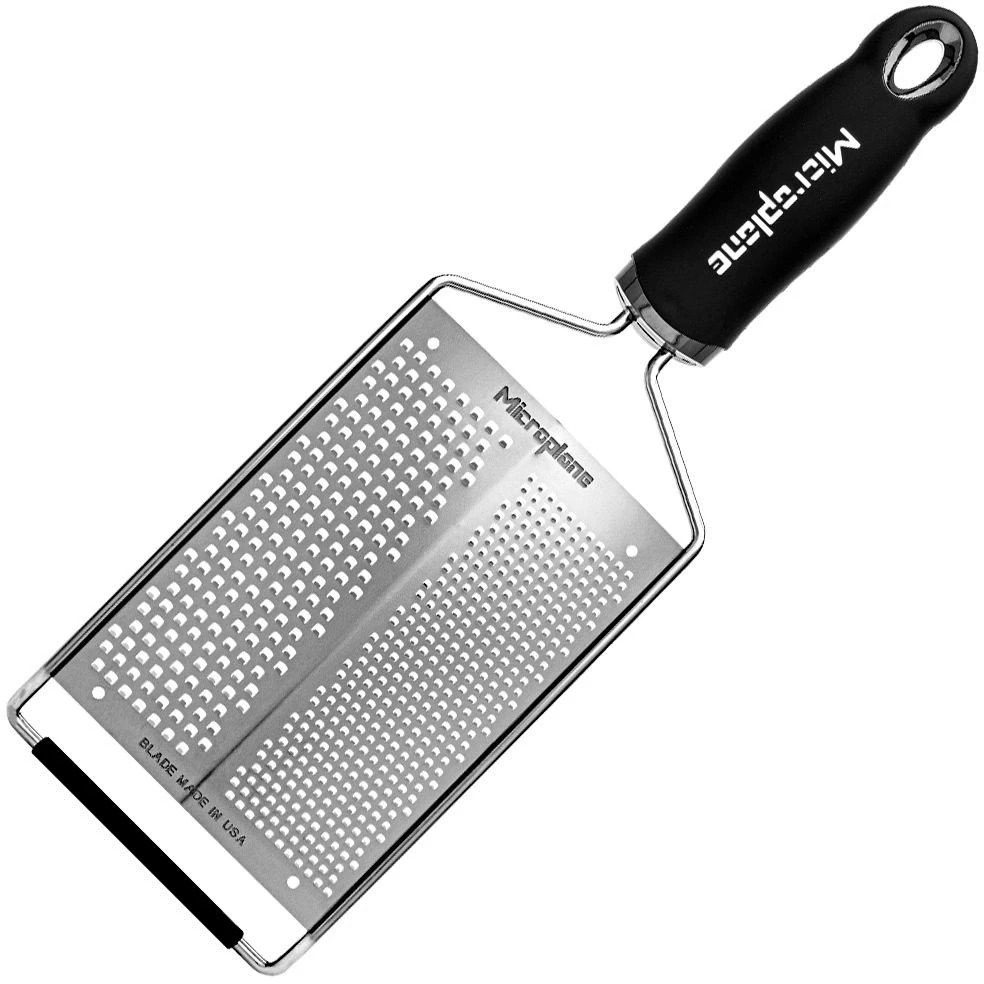 Microplane Dviejų ašmenų tarka, rupi ir smulki, „Gourmet“