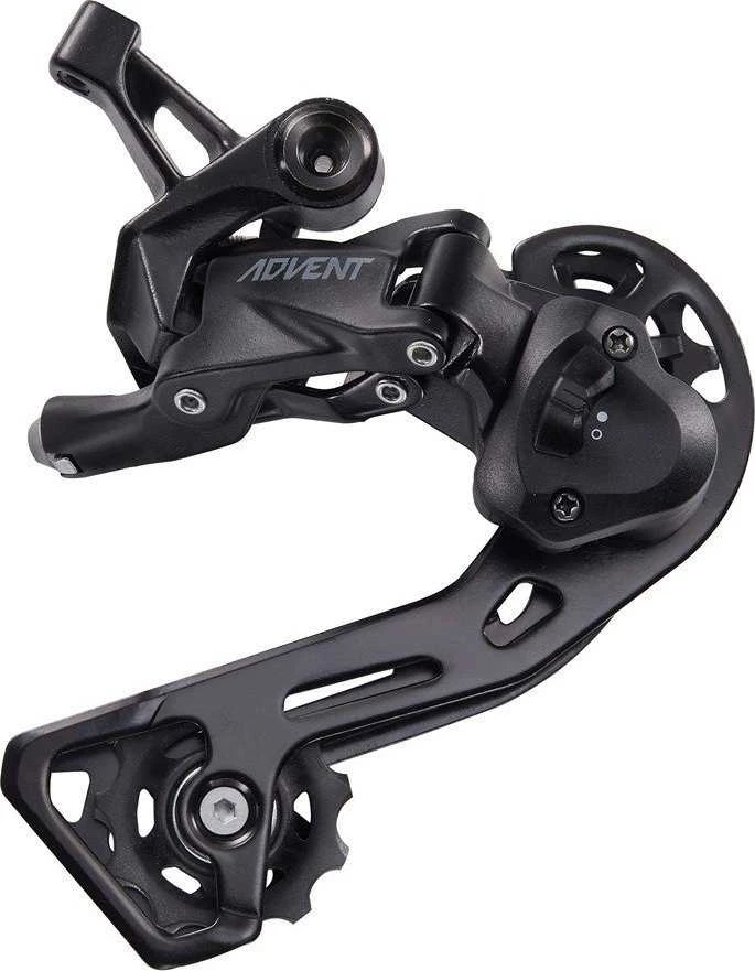 „Microshift“ MICROSHIFT ADVENT galinis pavarų perjungiklis, 9 greičių, nesuderinamas su „Shimano“, vidutinis korpusas, maks. Režimas 42-46T, Talpa 41T, Sankaba (NAUJA)