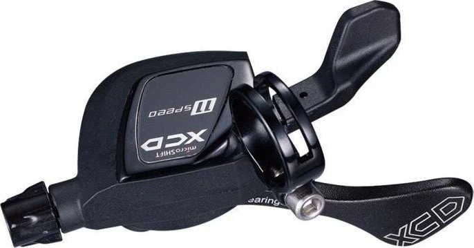 „Microshift“ perjungiklis MICROSHIFT XCD, dešinė ranka, 11 greičių, suderinamas su „Shimano“, „Xpress+“ trigeris, be pavaros indikatoriaus (NAUJAS)