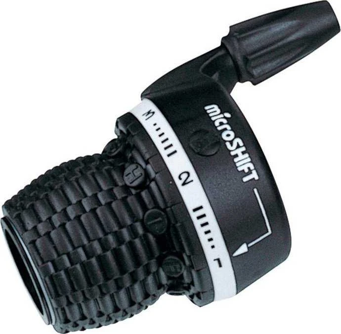 „Microshift“ MICROSHIFT perjungiklis, kairė, 3 greičiai, suderinamas su „Shimano“, „Twist Shifter“, indeksuojamas (NAUJAS)