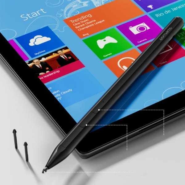 Pen 4smarts Active Stylus Pen MPP for Surface juodos spalvos