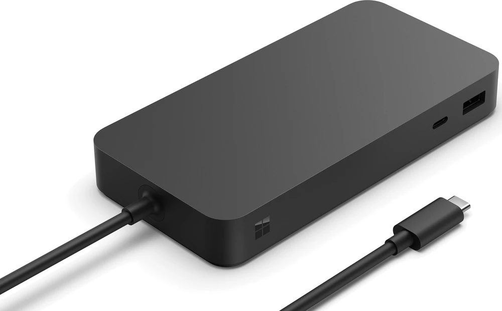 Microsoft Surface Tunderbolt 4 Dock SC IT/PL/PT/ES EMEA Juodas