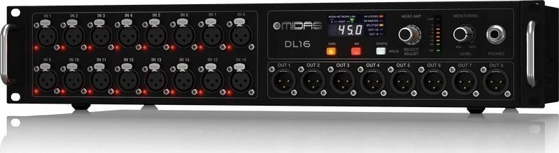 Midas Consoles Carruzzo Midas DL16 Digital Stagebox 16 w/8 w