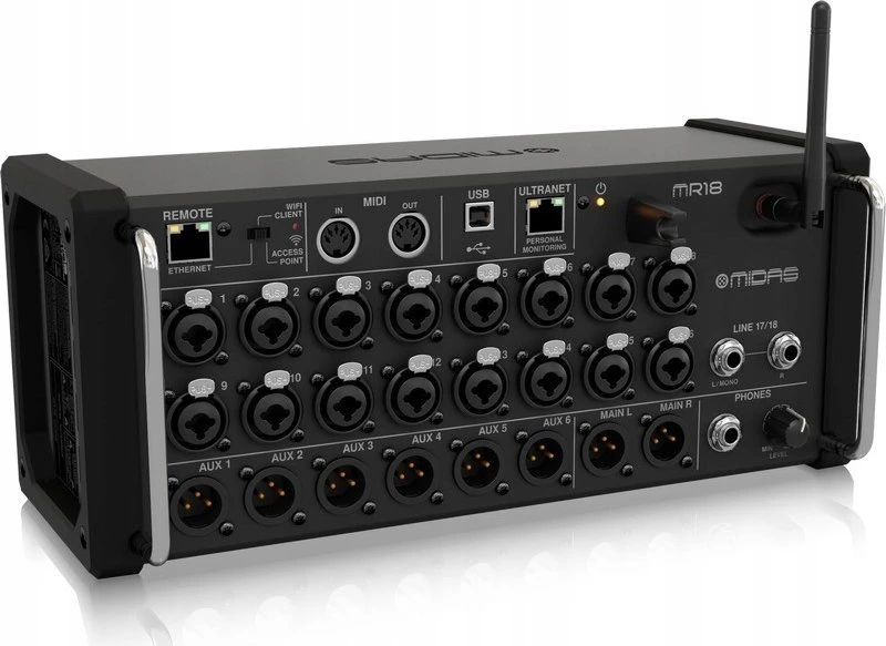 Carruzzo Midas Interactive Skaitmeninis garso pultas Midas MR18