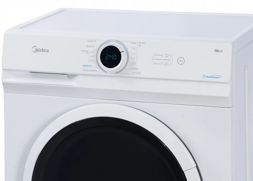 Midea Skalbimo mašina slim mf100w70/w-pl 7kg balta