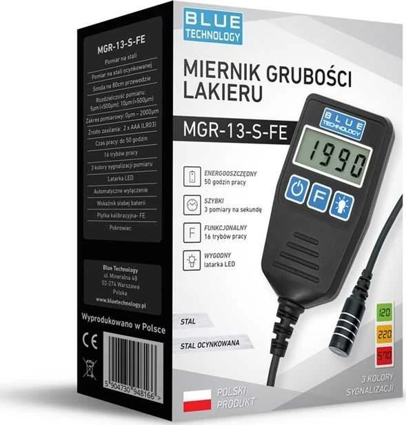 Dažų matuoklis MGR-13-S-FE su pakuote