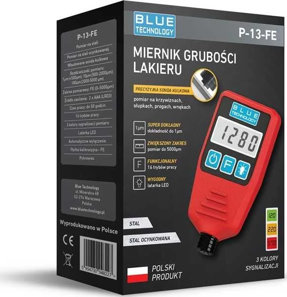 Blue Technology Mėlyna Technology Dažų storio matuoklis P-13-FE