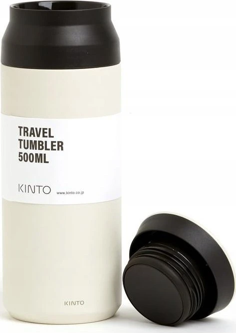 Miir KINTO - TRAVEL stiklainis Baltas 500ml