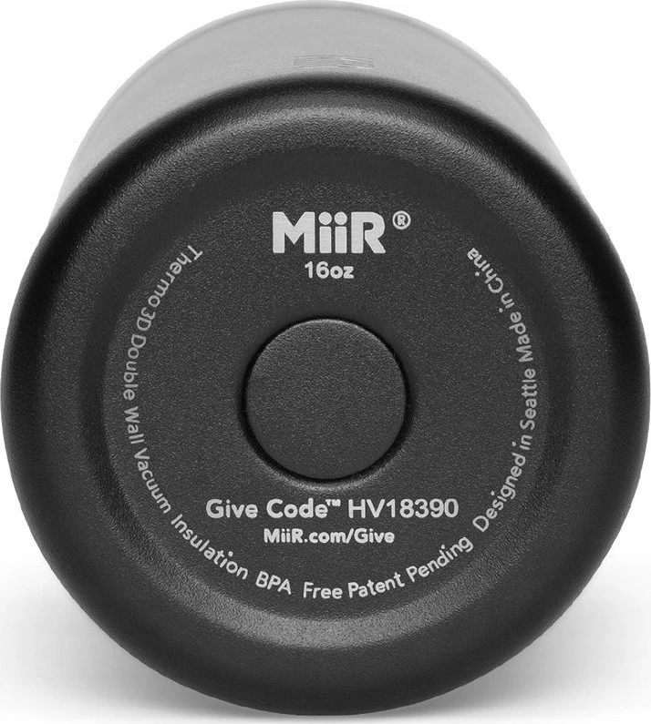 MiiR - Flip Traveler Tumbler Juodas 470ml