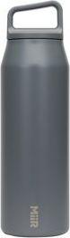 MiiR MiiR - siauras burnos buteliukas Juoda - Buteliukas termo 680 ml