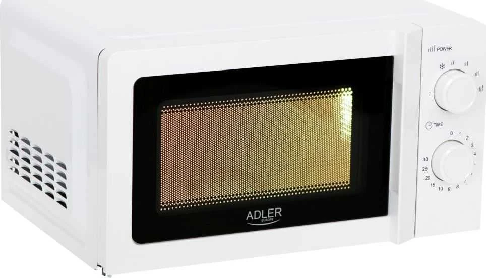 Adler | Mikrobangų krosnelė | AD 6205 | Laisvai stovintis | 700 W | Baltas
