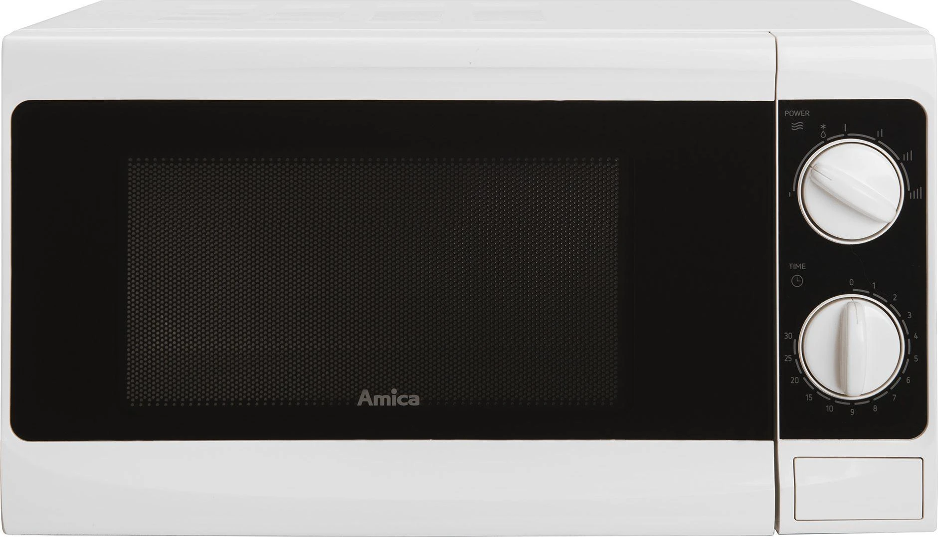 Mikrobangų Krosnelė - Amica AMG17M70V, 17 L, 700 W, Balta