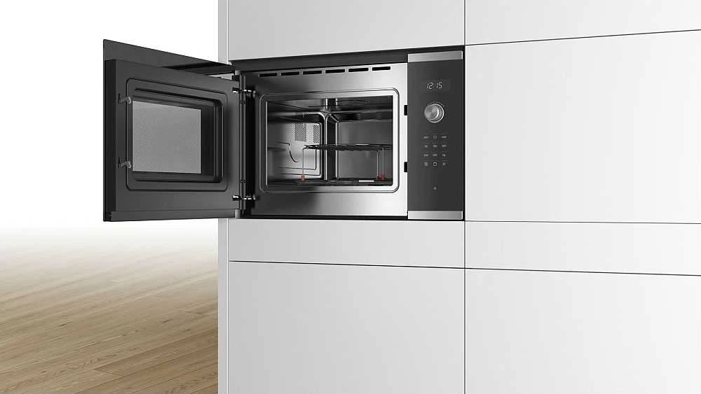 Mikrobangų krosnelė Cooker microwave BOSCH BEL554MS0 (900W, 25l, juodos spalvos)