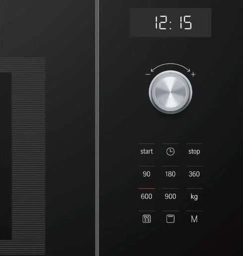 Mikrobangų krosnelė Cooker microwave BOSCH BEL554MS0 (900W, 25l, juodos spalvos)