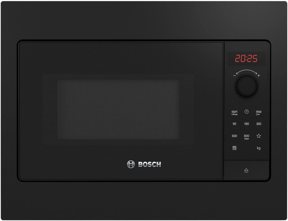 Bosch BFL523MB4 Serija 2, Įmontuojamoji mikrobangų krosnelė, Juodas