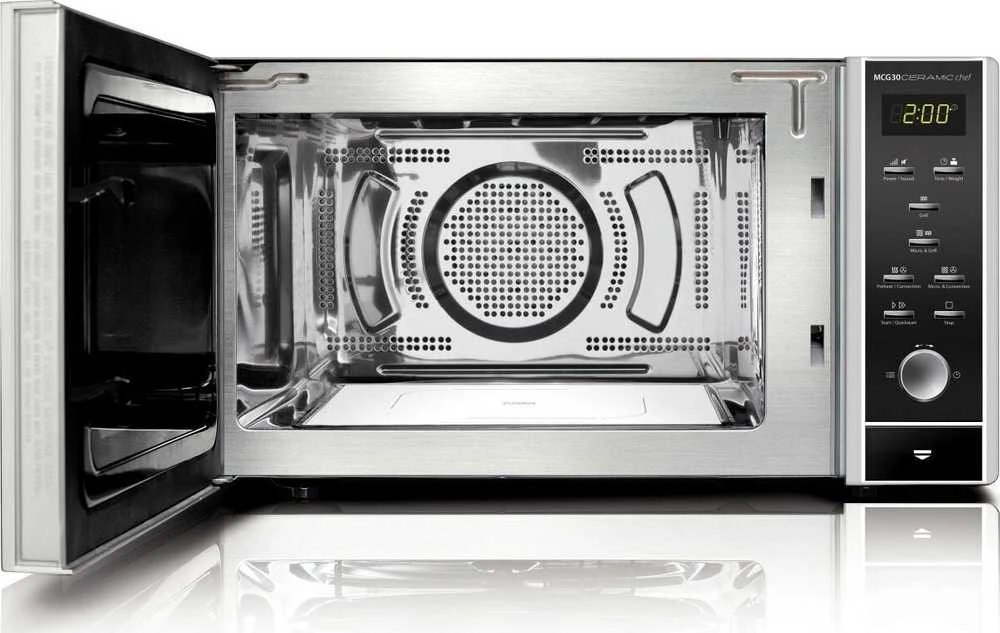 Caso | Mikrobangų krosnelė | MCG30 Keramikos virėjas | Laisvai stovintis | 30 l | 900 W | Konvekcija | Grilis | Juodas