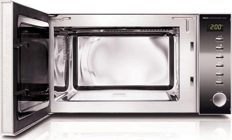 Mikrobangų krosnelė Caso | Microwave orkaitė | MG 20 | Free standing | 20 L | 800 W | Grilis | Juodas