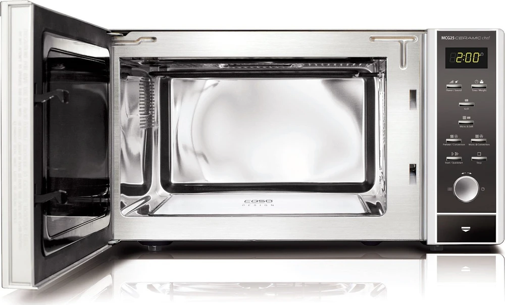 Mikrobangų krosnelė Caso | Microwave orkaitė | MCG 25 | Free standing | 25 L | 900 W | Convection | Grilis | Juodas
