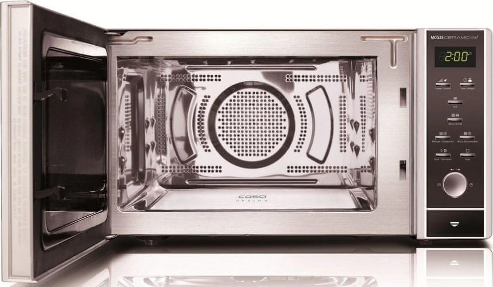 Mikrobangų krosnelė Caso | Microwave orkaitė | MCG 25 | Free standing | 25 L | 900 W | Convection | Grilis | Juodas