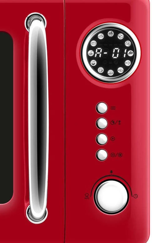 Mikrobangų krosnelė ETA Microwave orkaitė | ETA321090030 Storio | Free standing | 700 W | 20 L | Raudona