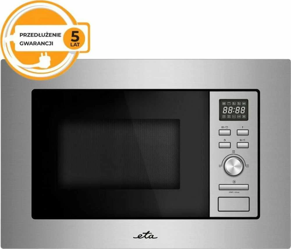 ETA | Mikrobangų krosnelė su grotelėmis | ETA479990000 | Įmontuojama | 700 W | Grotelės | Nerūdijančio plieno